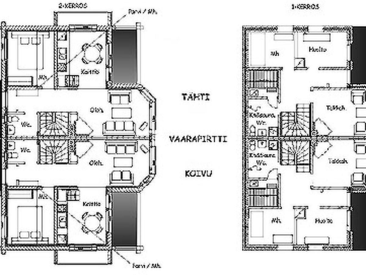 Дома для отпуска Holiday Home Vaarapirtti - tähti Lahdenperä
